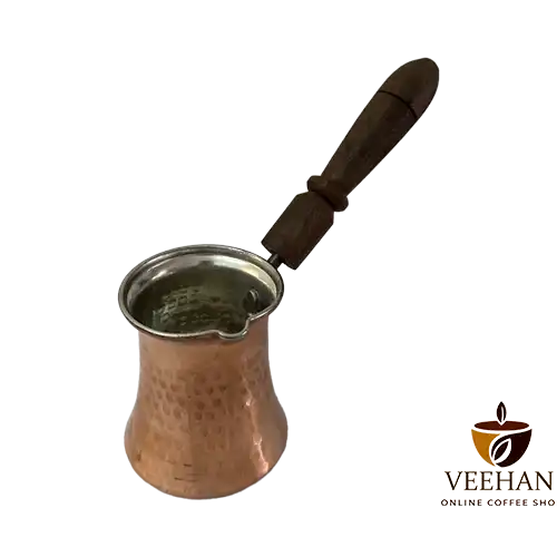 قهوه جوش مسی دسته چوبی (جزوه) - تصویر 2