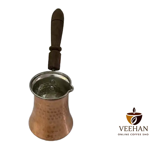 قهوه جوش مسی دسته چوبی (جزوه) - تصویر 3