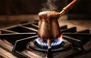 علت کف نکردن قهوه ترک در جزوه مسی