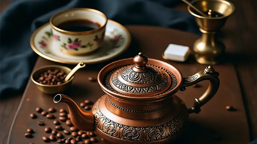 مقایسه قهوه ترک کفدار و بدون کف